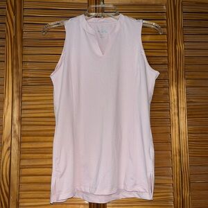 Baleaf Pink Sleeveless V Neck‎ Lightweight Golf Tennis Tank Shirt Size Small